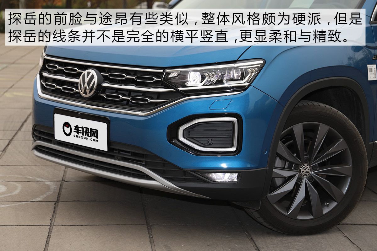 全新途锐的惊艳感在探岳上也感受到了!