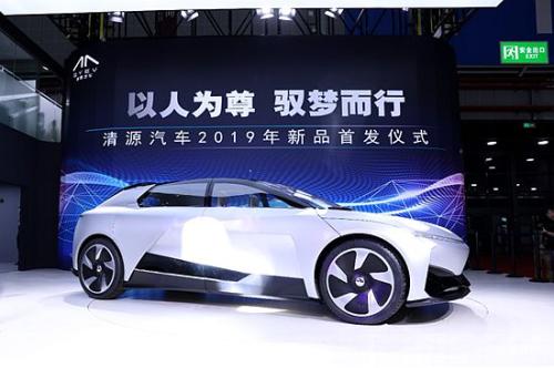 车展现场展示的清源尊者  车展现场展示的清源尊者